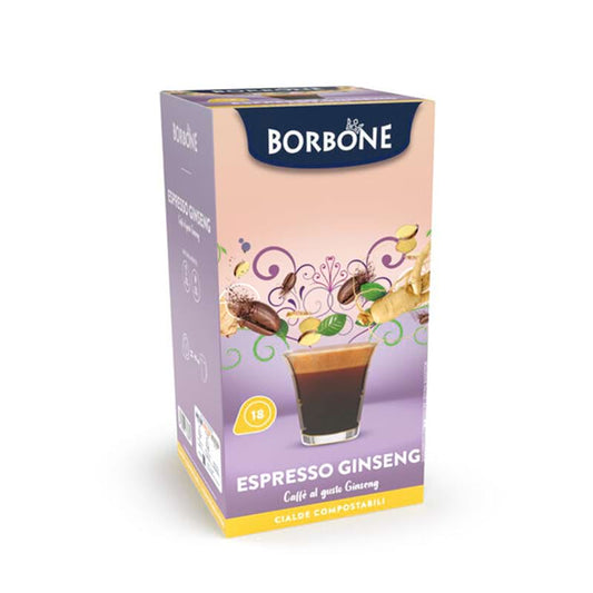 Cialde 44 Borbone Caffè al Ginseng