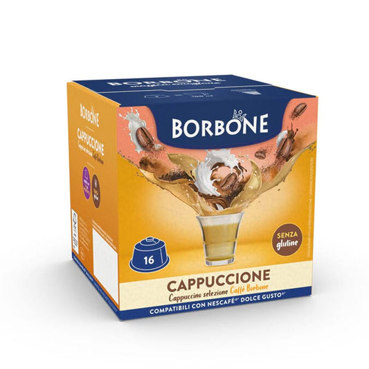 Cappuccione Borbone capsule compatibili Nescafè Dolce Gusto