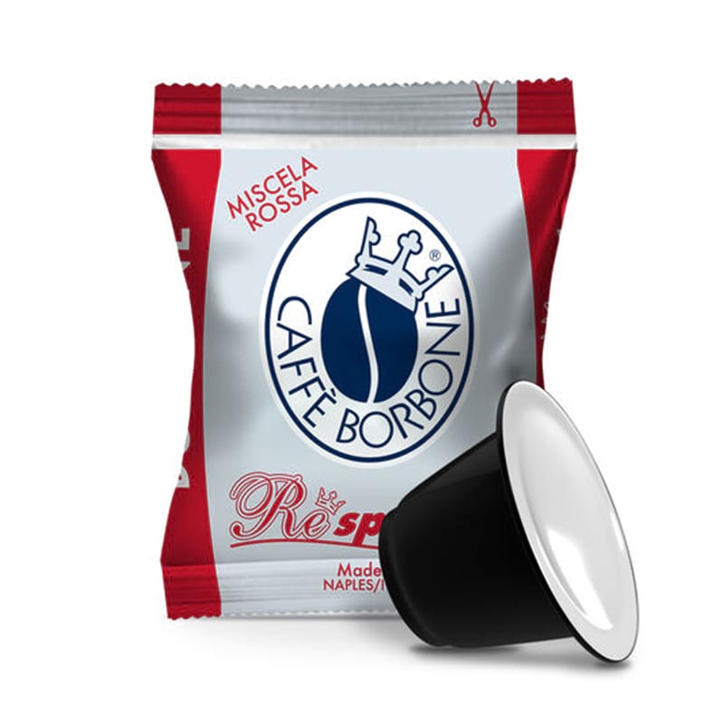 Capsule Borbone miscela Rossa compatibili Nespresso