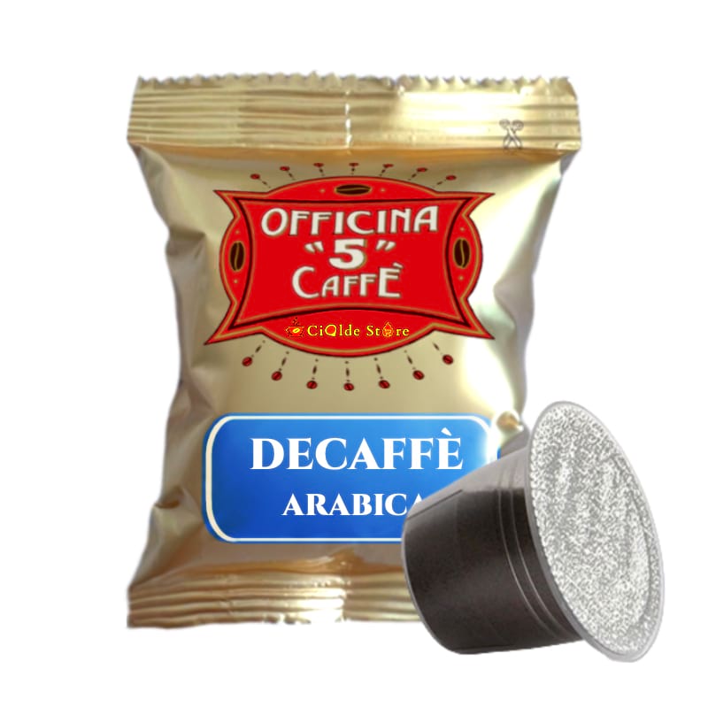 Capsule Nespresso Arabica Decaffeinato Officina 5