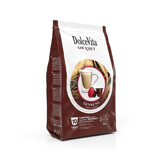 Capsule Ginseng Dolce Vita compatibili Nespresso