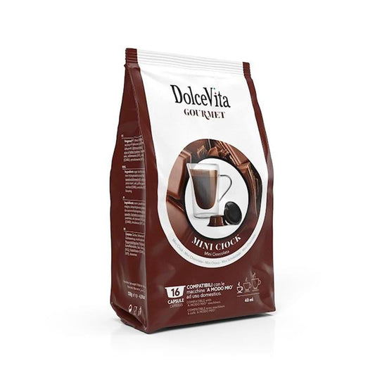 Capsule Cioccolata Dolce Vita compatibili Lavazza a Modo Mio