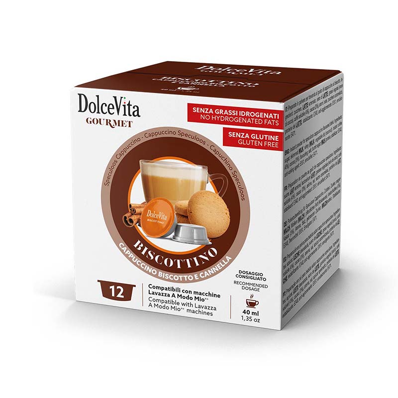 Capsule Biscottino Dolce Vita compatibili Lavazza a Modo Mio