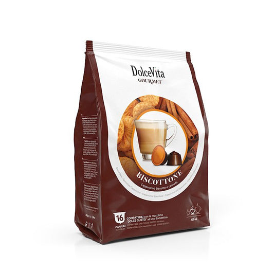 Capsule Biscottone Dolce Vita compatibili Nescafè Dolce Gusto