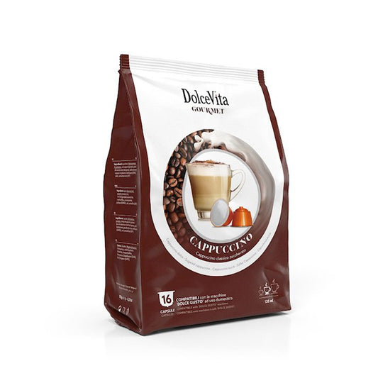 Capsule Cappuccino Dolce Vita compatibili Nescafè Dolce Gusto