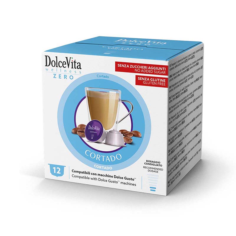 Capsule Cortado Dolce Vita compatibili Nescafè Dolce Gusto