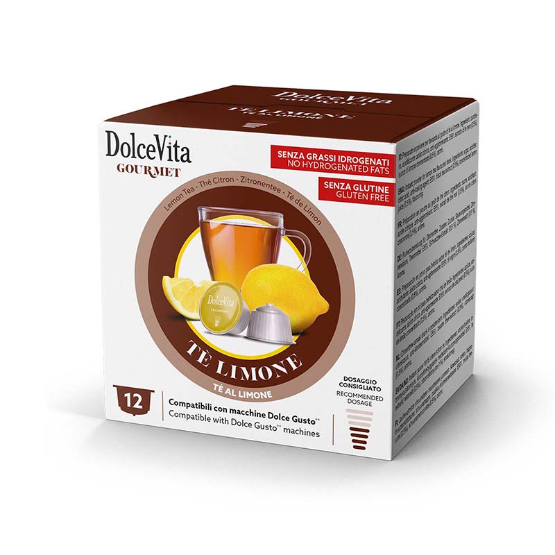 Tè limone Docle Vita capsule Dolce Gusto