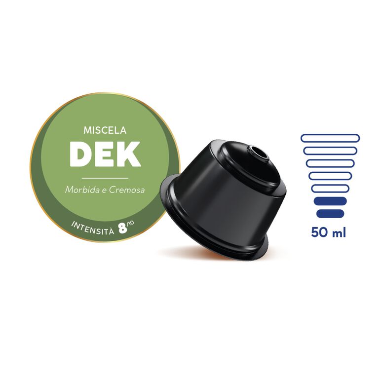 Capsule autoprotette Borbone miscela Dek compatibili Nescafè Dolce Gusto