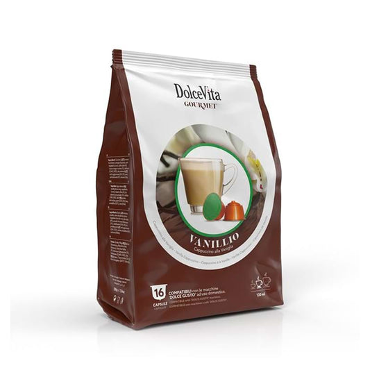 Capsule Vaniglia Dolce Vita compatibili Nescafè Dolce Gusto