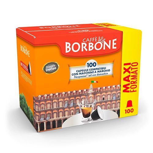 Caffè Borbone miscela Decisa 100 capsule Nespresso