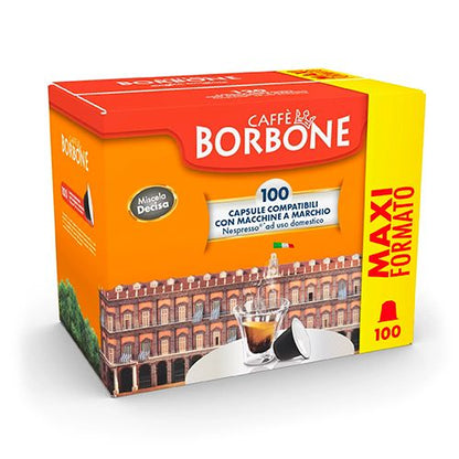 Caffè Borbone miscela Decisa 100 capsule Nespresso