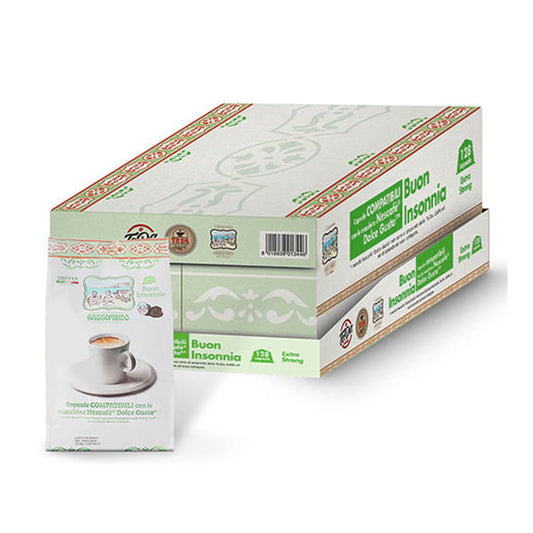 128 Capsule Gattoprato Insonnia compatibili Dolce Gusto - confezione risparmio