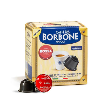 64 Borbone miscela Rossa capsule compatibili Nescafè Dolce Gusto