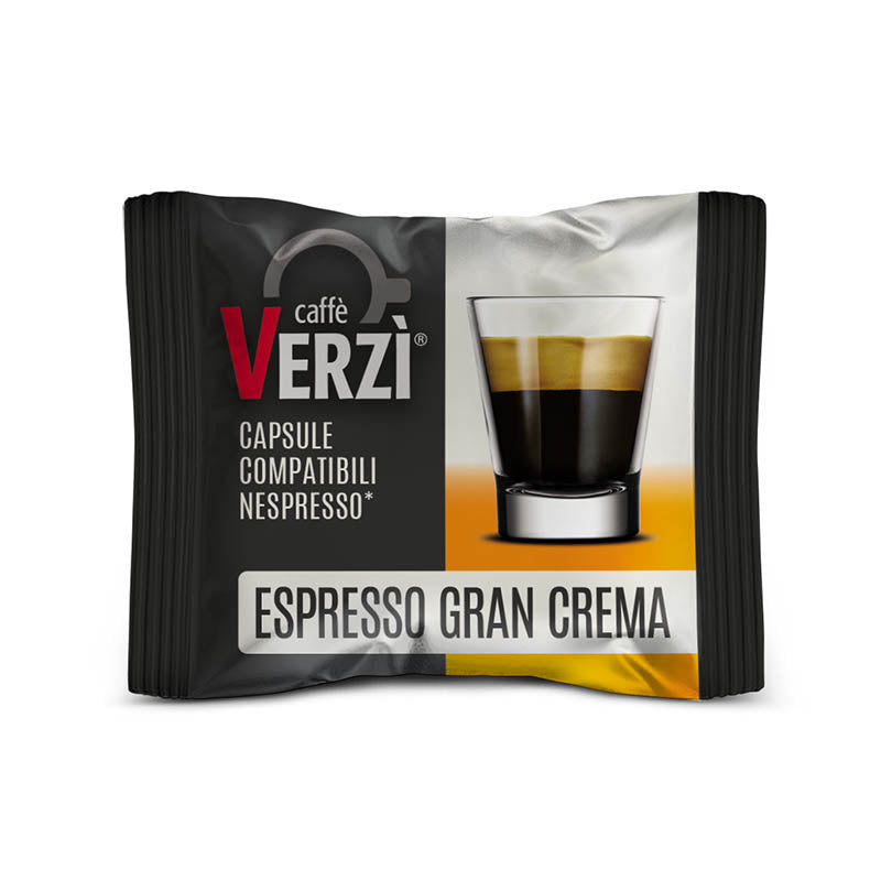 Caffè Verzì Gran Crema in capsule compatibili Nespresso
