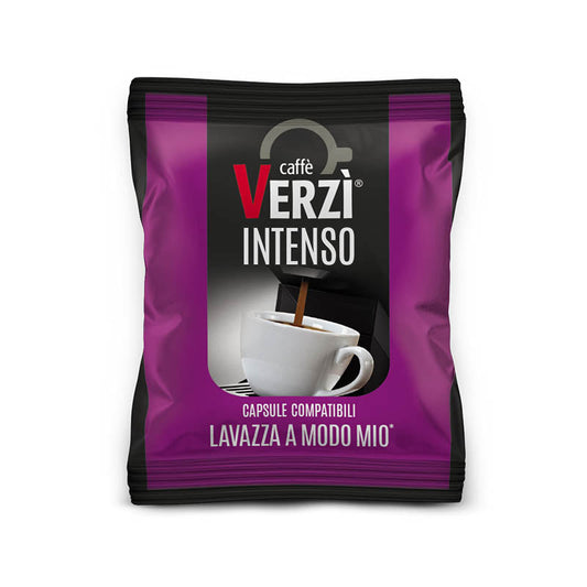 Caffè Verzì Aroma Intenso in capsule compatibili Lavazza a Modo Mio