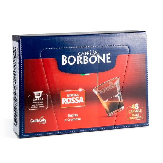 Borbone miscela Rossa capsule compatibili Caffitaly