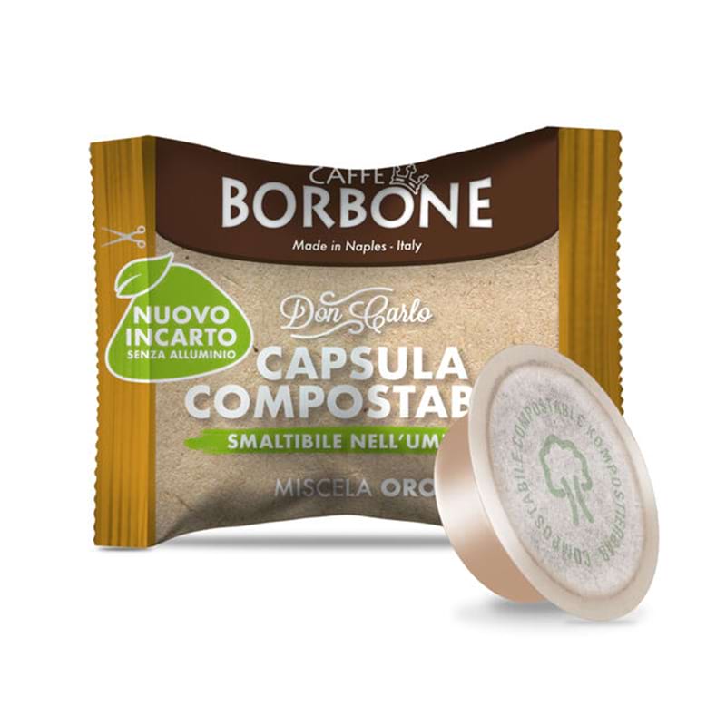 Borbone miscela Oro capsule compostabili Lavazza a Modo Mio