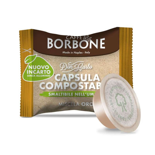 Borbone miscela Oro capsule compostabili Lavazza a Modo Mio