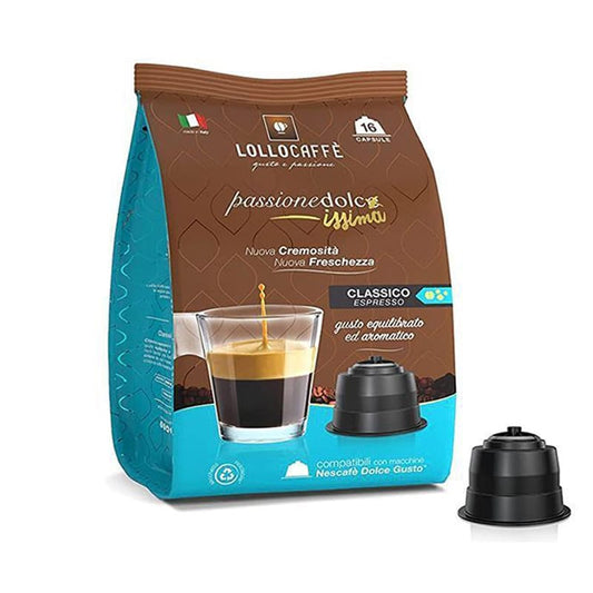 Capsule Lollo Classico compatibili Nescafè Dolce Gusto