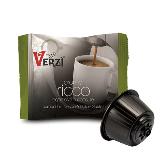 Capsule Verzì Ricco compatibili Nescafè Dolce Gusto