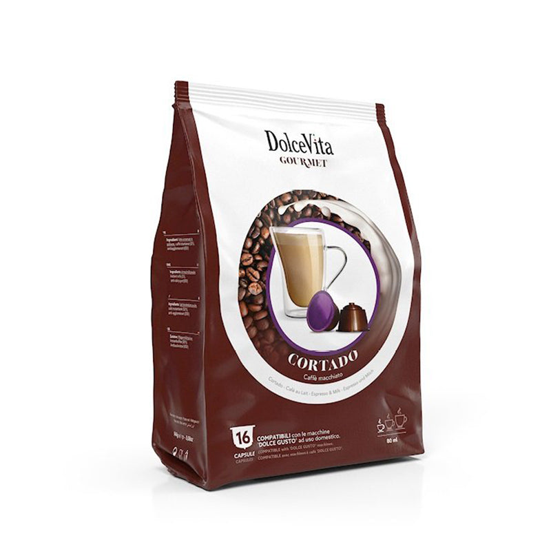 Capsule Cortado Dolce Vita compatibili Nescafè Dolce Gusto
