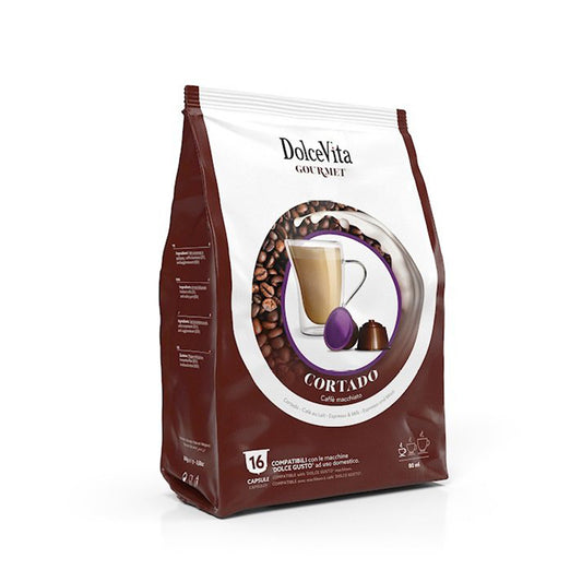 Capsule Cortado Dolce Vita compatibili Nescafè Dolce Gusto