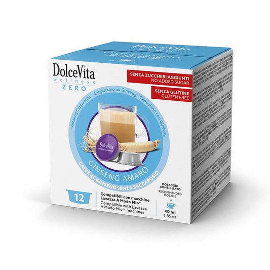 Capsule Ginseng Amaro Dolce Vita compatibili Lavazza a Modo Mio