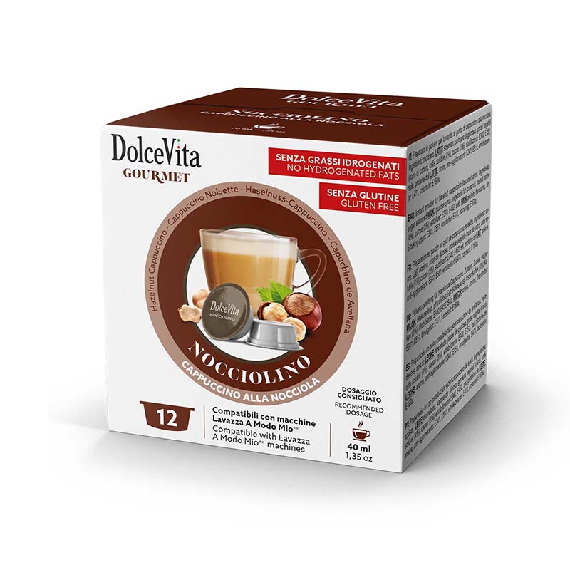 Nocciolino Dolce Vita capsule Lavazza a Modo Mio