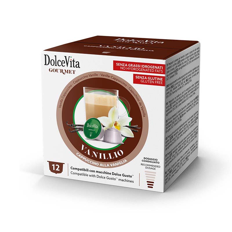 Vaniglia Docle Vita capsule Nescafe Dolce Gusto