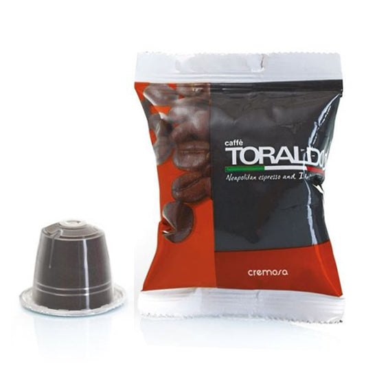 Toraldo miscela Cremosa capsule compatibili Nespresso